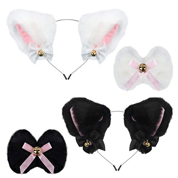 fluffy cute fox headband headdress female animal ear cat hairpin fashion, White;golden
fluffy cute fox headband headdress female animal ear cat hairpin fashion, White;golden