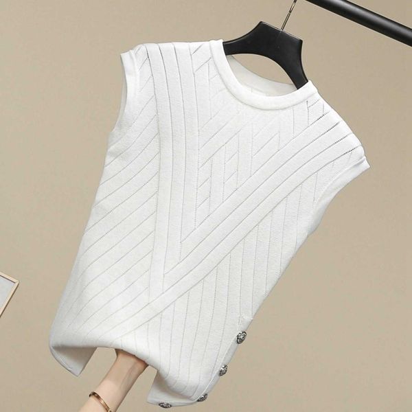 vanovich spring and summer t shirts short-sleeve emperament knit women solid color wild casual clothes 210615, White
vanovich spring and summer t shirts short-sleeve emperament knit women solid color wild casual clothes 210615, White