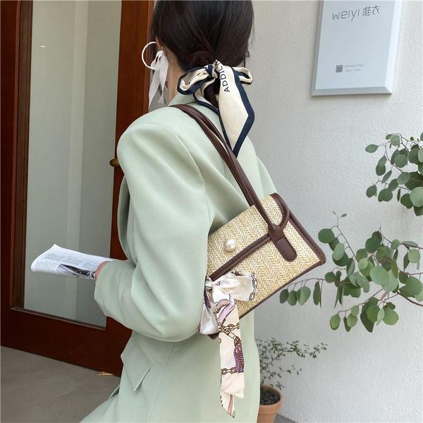 duffel bags western style straw woven handbags 2021 trend korean fashion silk scarf shoulder bag personalized portable underarm ba
duffel bags western style straw woven handbags 2021 trend korean fashion silk scarf shoulder bag personalized portable underarm ba
