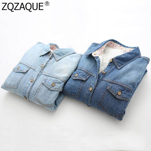 size xxl women fleece shirts 2021 winter warm denim fashion all-match girls cowboy thermal outerwear blouse sy1871 women's blouses &, White
size xxl women fleece shirts 2021 winter warm denim fashion all-match girls cowboy thermal outerwear blouse sy1871 women's blouses &, White
