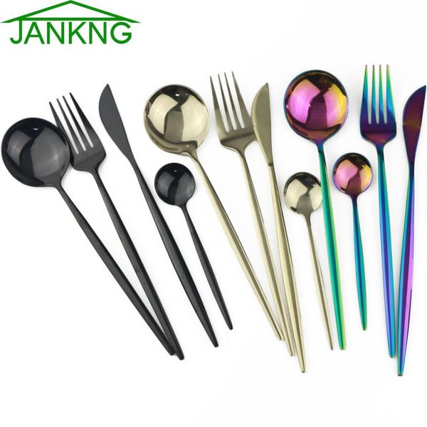 dinnerware sets 6pcs tableware knife fork spoon western mirror flatware 304 stainless steel cutlery silverware kitchen accessories
dinnerware sets 6pcs tableware knife fork spoon western mirror flatware 304 stainless steel cutlery silverware kitchen accessories