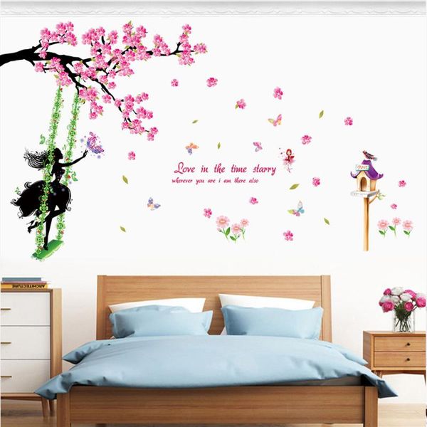 funny wall stickers butterfly flower fairy sticker for window wallpaper bedroom living room walls love kids decal
funny wall stickers butterfly flower fairy sticker for window wallpaper bedroom living room walls love kids decal