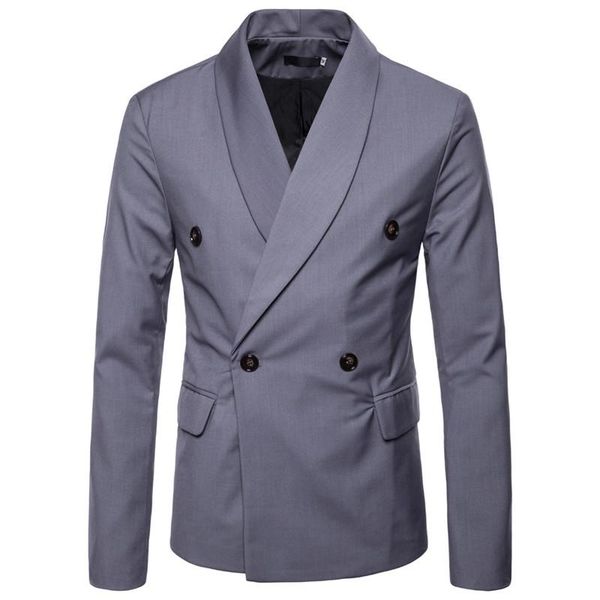 men's suits & blazers arrival solid color double-breasted men blazer suit jacket formal business outwear dress chaqueta traje hombre, White;black
men's suits & blazers arrival solid color double-breasted men blazer suit jacket formal business outwear dress chaqueta traje hombre, White;black