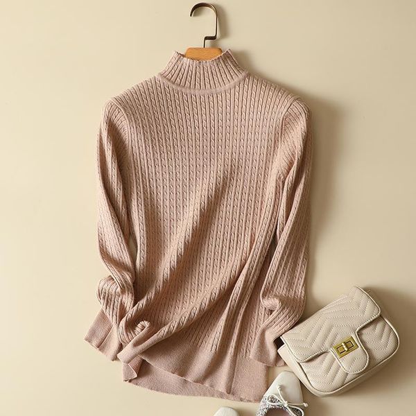 women's sweaters knitted all match women sweater and pullover solid long-sleeved elastic office lady elegant pulls outwear, White;black
women's sweaters knitted all match women sweater and pullover solid long-sleeved elastic office lady elegant pulls outwear, White;black