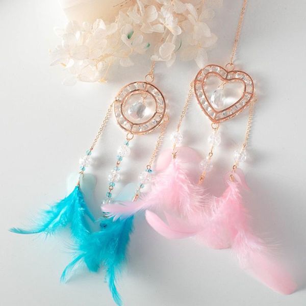 decorative objects & figurines dream catcher handmade feather and crystals room wall decoration mini home accessories
decorative objects & figurines dream catcher handmade feather and crystals room wall decoration mini home accessories