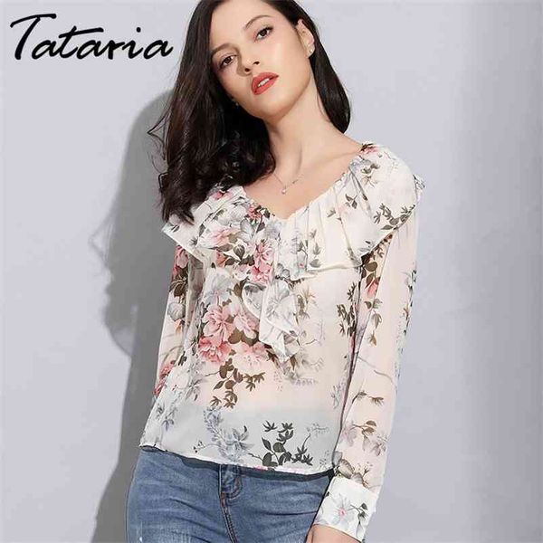 1chiffon blouses for women office ruffle long sleeve vintage blouse elegant floral v neck ladies shirts casual 210514, White
1chiffon blouses for women office ruffle long sleeve vintage blouse elegant floral v neck ladies shirts casual 210514, White