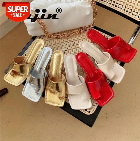 fujin 2021 new summer slippers low heels slides female peep toe square heel slipper brand sandals women flip flops #it37, Black
fujin 2021 new summer slippers low heels slides female peep toe square heel slipper brand sandals women flip flops #it37, Black