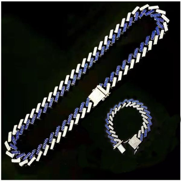 earrings & necklace curb cuban chain men hiphop rhinestone gold sliver mix color iced out bling punk boy jewelry for set, Silver
earrings & necklace curb cuban chain men hiphop rhinestone gold sliver mix color iced out bling punk boy jewelry for set, Silver