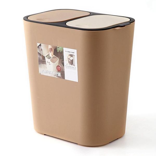waste bins 99 -dry and wet classification double-barrel trash can nordic simple press household pp plastic with cover
waste bins 99 -dry and wet classification double-barrel trash can nordic simple press household pp plastic with cover