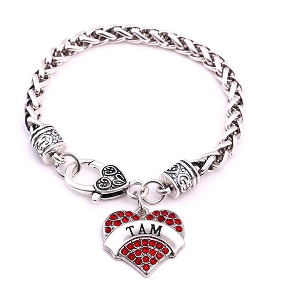 drop rhodium plated with sparkling crystals tam heart charm bracelet lobster-claw-clasps arrival link, chain, Black
drop rhodium plated with sparkling crystals tam heart charm bracelet lobster-claw-clasps arrival link, chain, Black