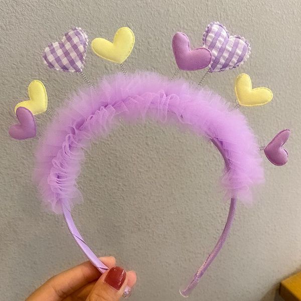 hair accessories love heart girls hoops korean sweet headbands mesh pink hairbands star headwear flower cute ornament, Slivery;white
hair accessories love heart girls hoops korean sweet headbands mesh pink hairbands star headwear flower cute ornament, Slivery;white