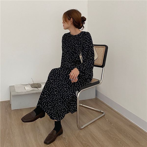 plus size spring girls boho female vintage dress party long sleeve women dresses robe vestido oversize black 210417, Black;gray
plus size spring girls boho female vintage dress party long sleeve women dresses robe vestido oversize black 210417, Black;gray