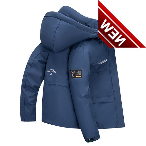 fashion men's winter coats hooded 90% white duck down jackets warm -20 degree windbreakers snow parkas, Black
fashion men's winter coats hooded 90% white duck down jackets warm -20 degree windbreakers snow parkas, Black