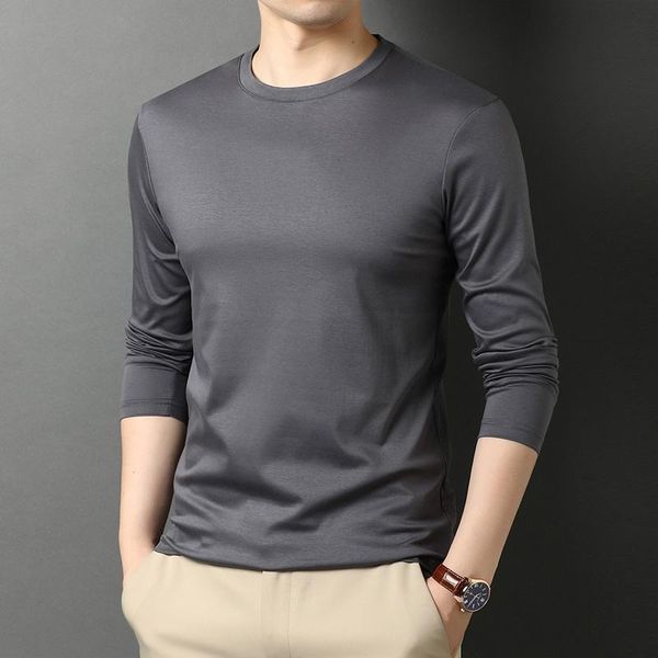 men's t-shirts 2021 spring and autumn tees men round neck long-sleeved t shirt jke617, White;black
men's t-shirts 2021 spring and autumn tees men round neck long-sleeved t shirt jke617, White;black