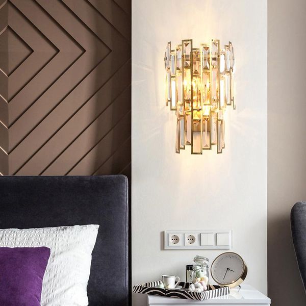 wall lamps 38cm modern luxury creative fashion sconces clear crystal gold background light for living room bedroom hallway
wall lamps 38cm modern luxury creative fashion sconces clear crystal gold background light for living room bedroom hallway