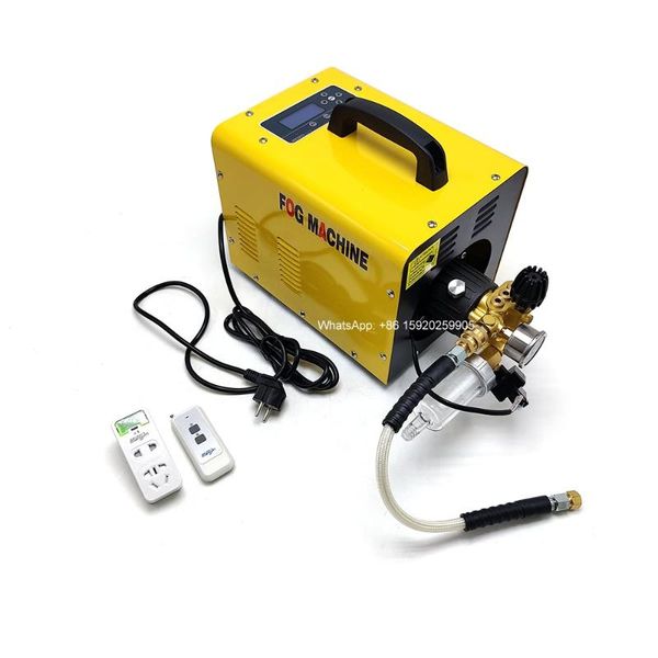 watering equipments 220v 370w 2 l/min lpm high pressure fog mist cooling machine with 40 meters hose 30 nozzles and remote controller
watering equipments 220v 370w 2 l/min lpm high pressure fog mist cooling machine with 40 meters hose 30 nozzles and remote controller