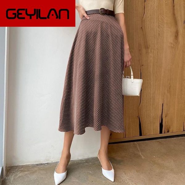 autumn loose a-line midi skirt high waist polka dot holiday female bottom skirts vintage brown ladies office, Black
autumn loose a-line midi skirt high waist polka dot holiday female bottom skirts vintage brown ladies office, Black