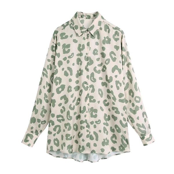 women's polos vintage women blouses fashion animal print loose cozy long sleeve button-up female shirts blusas chic, White
women's polos vintage women blouses fashion animal print loose cozy long sleeve button-up female shirts blusas chic, White