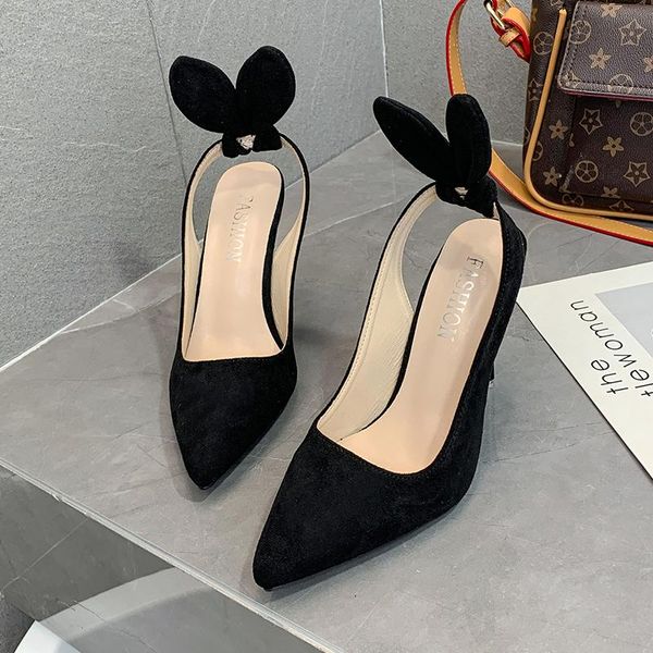 sandals 2022 summer fashion women pointed toe thin high heel club bowknot heels slingback bridal shoes, Black
sandals 2022 summer fashion women pointed toe thin high heel club bowknot heels slingback bridal shoes, Black