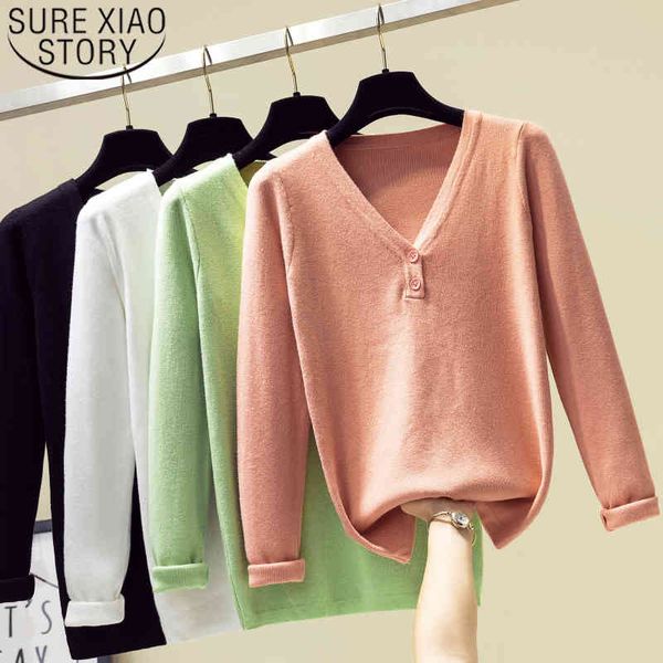 autumn fashion casual knitted sweater long sleeve soft women clothing v-neck elegant 6155 50 210415, White;black
autumn fashion casual knitted sweater long sleeve soft women clothing v-neck elegant 6155 50 210415, White;black