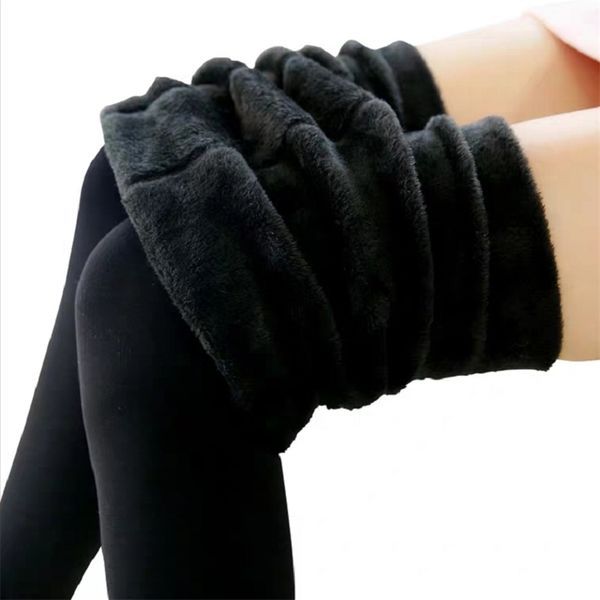 warm women plus velvet winter leggings ankle-length keep solid pants high waist large size leggins fitness 210507, Black
warm women plus velvet winter leggings ankle-length keep solid pants high waist large size leggins fitness 210507, Black