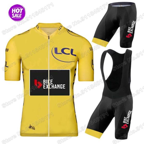 racing sets 2021 team bike exchange france tour cycling jersey set summer clothing road shirts suit bicycle bib shorts mtb wear maillot, Black;blue
racing sets 2021 team bike exchange france tour cycling jersey set summer clothing road shirts suit bicycle bib shorts mtb wear maillot, Black;blue