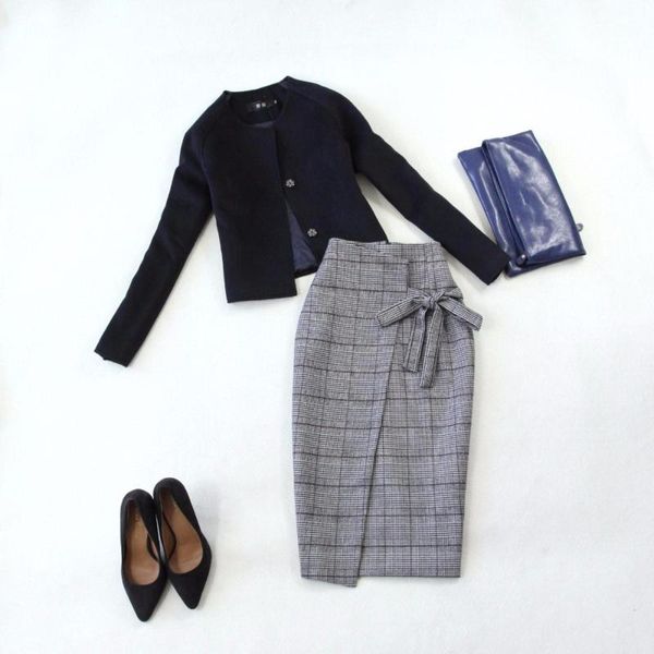 women's suits & blazers 2021 autumn winter blue short jacket high waist pencil skirt woolen suit office clothes blazer uniform, White;black
women's suits & blazers 2021 autumn winter blue short jacket high waist pencil skirt woolen suit office clothes blazer uniform, White;black