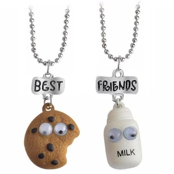 chains cute cookies milk cup pendant friends men and girls couple necklaces birthday gift jewelry, Silver
chains cute cookies milk cup pendant friends men and girls couple necklaces birthday gift jewelry, Silver