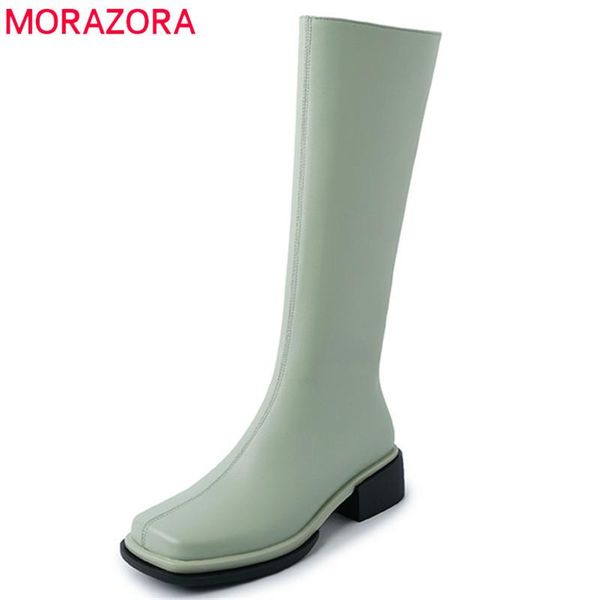 boots morazora 2021 explosions green knee high women genuine leather +pu autumn winter riding fashion shoes, Black
boots morazora 2021 explosions green knee high women genuine leather +pu autumn winter riding fashion shoes, Black