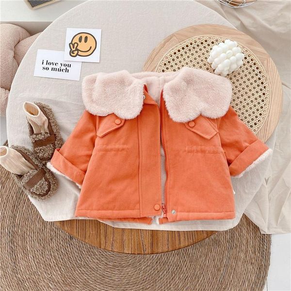 jackets baby girls soft fur jacket for children's lapel waist coat and velvet trench outwear fashion kids orange clothing, Blue;gray
jackets baby girls soft fur jacket for children's lapel waist coat and velvet trench outwear fashion kids orange clothing, Blue;gray