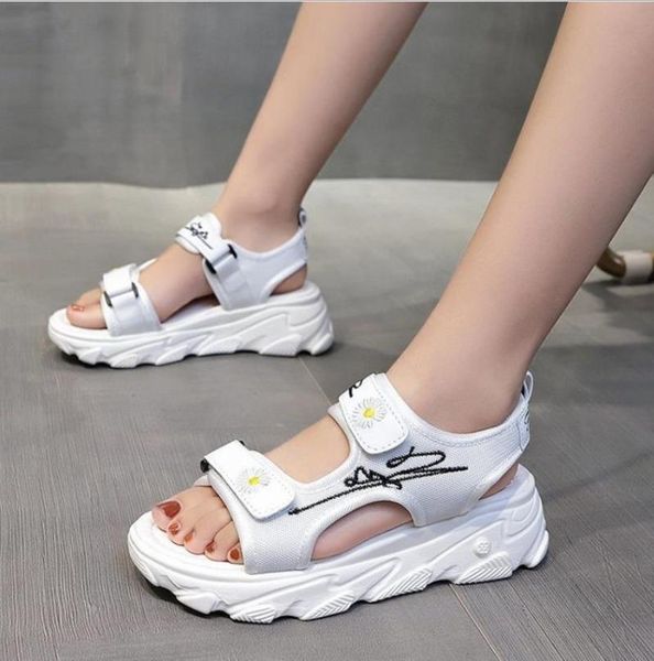 sandals platform sponge cake and women's sports 2021 casual lightweight small daisy outdoor beach shoes, Black
sandals platform sponge cake and women's sports 2021 casual lightweight small daisy outdoor beach shoes, Black