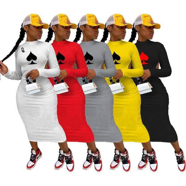 zoctuo spade q black queen print long sleeve dress open back bodycon streewear fashion maxi dresses casual wear, Black;gray
zoctuo spade q black queen print long sleeve dress open back bodycon streewear fashion maxi dresses casual wear, Black;gray