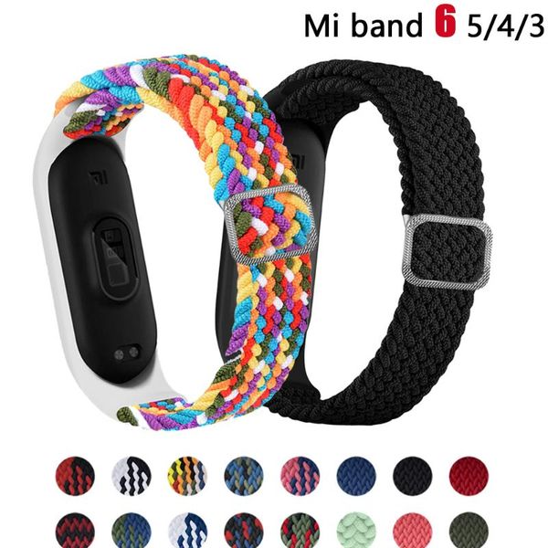 watch bands bracelet for mi band 6 strap elastic adjustable nylon braided miband4 miband 5 correa wristband forxiaomi 4 3, Black;brown
watch bands bracelet for mi band 6 strap elastic adjustable nylon braided miband4 miband 5 correa wristband forxiaomi 4 3, Black;brown