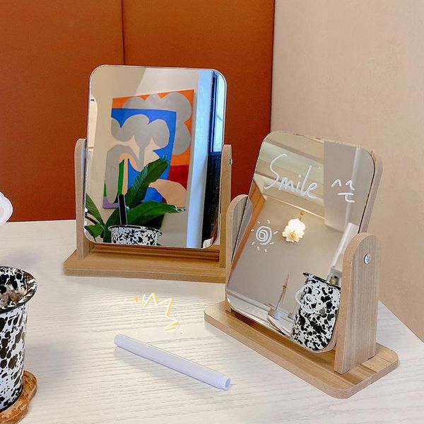 mirrors ins simple glass mirror rotatable deskmakeup with wooden base bedroom removable decorative espejo home decor supply
mirrors ins simple glass mirror rotatable deskmakeup with wooden base bedroom removable decorative espejo home decor supply