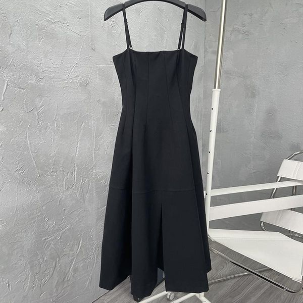 casual dresses women black strap summer dress sleeveless high waist tunic midi, Black;gray
casual dresses women black strap summer dress sleeveless high waist tunic midi, Black;gray