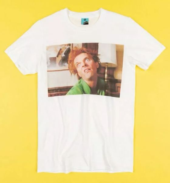 drop dead fred scene white t-shirt, White;black