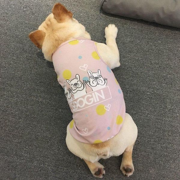 dog apparel breathable t-shirt soft puppy dogs clothes cute pet cartoon clothing summer shirt casual vests
dog apparel breathable t-shirt soft puppy dogs clothes cute pet cartoon clothing summer shirt casual vests