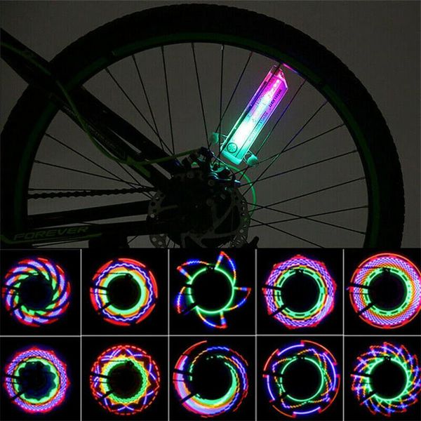patterns led colorful bicycle tire wheel signal light rainbow bike spoke flash lamp safety night cycling lighting lights
patterns led colorful bicycle tire wheel signal light rainbow bike spoke flash lamp safety night cycling lighting lights