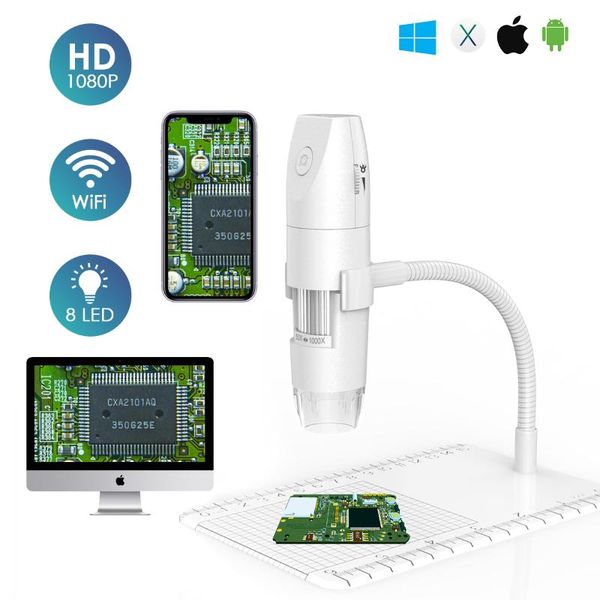 cameras wireless handheld camera wifi digital microscope usb 1080p portable with 8 led lights 50x-1000x adjustable
cameras wireless handheld camera wifi digital microscope usb 1080p portable with 8 led lights 50x-1000x adjustable