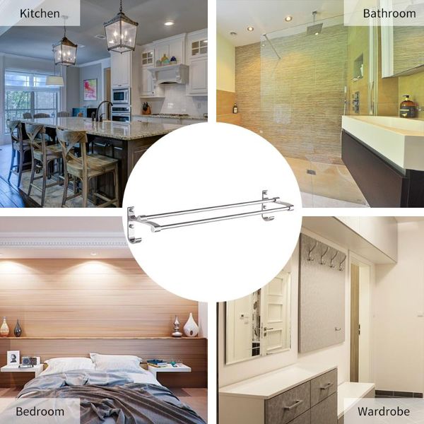 towel racks rack bar with hook 2-bars arms bath clothes hanger wall mount holder kitchen bathroom product
towel racks rack bar with hook 2-bars arms bath clothes hanger wall mount holder kitchen bathroom product