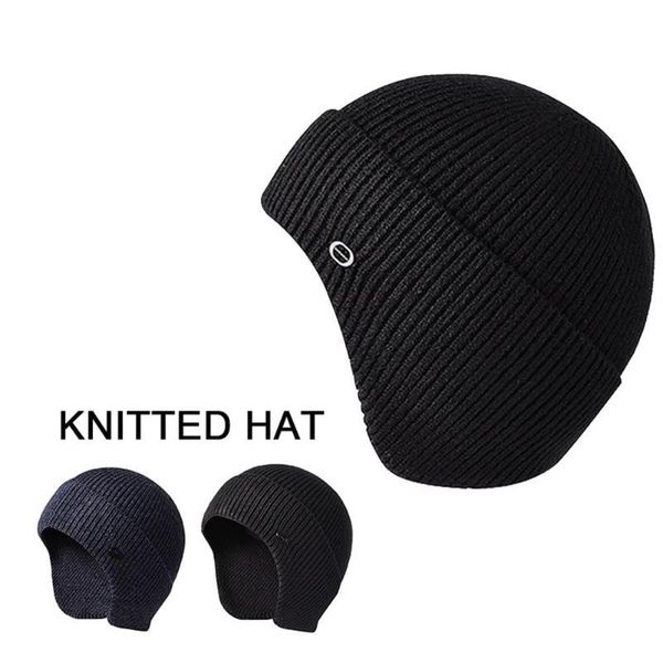 men women beanie hats knitted hat ski cap with earmuffs winter outdoor sport for camping hiking skiing cycling caps & masks, Black
men women beanie hats knitted hat ski cap with earmuffs winter outdoor sport for camping hiking skiing cycling caps & masks, Black
