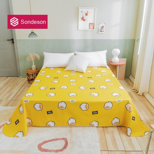 sheets & sets sondeson cartoon 100% cotton yellow duck flat sheet double queen king healthy color bed soft linen set
sheets & sets sondeson cartoon 100% cotton yellow duck flat sheet double queen king healthy color bed soft linen set
