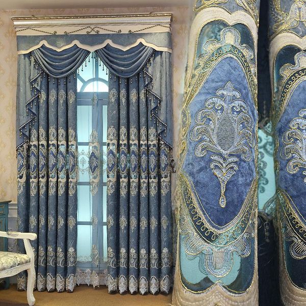 curtain & drapes european-style high-end light luxury embroidery shading pastoral gorgeous valance curtains for living room bedroom dining
curtain & drapes european-style high-end light luxury embroidery shading pastoral gorgeous valance curtains for living room bedroom dining