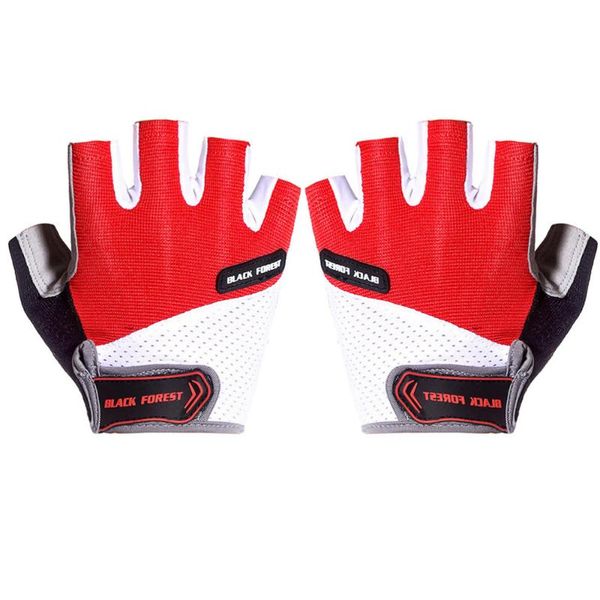 cycling gloves 1 pair of bike riding breathable skid resistance sports half finger size (red), Black
cycling gloves 1 pair of bike riding breathable skid resistance sports half finger size (red), Black