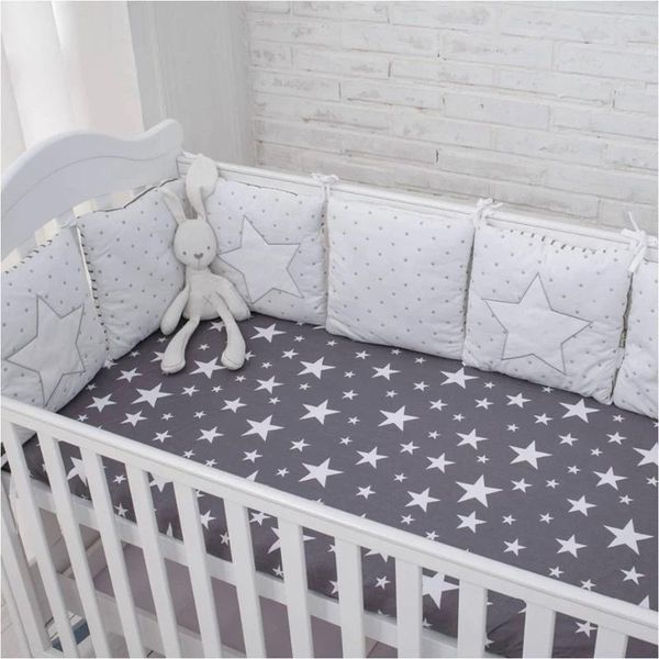 baby bumper 6pcs bed protector cute animal star pattern kids bedding soft cushion infant cot born crib sets
baby bumper 6pcs bed protector cute animal star pattern kids bedding soft cushion infant cot born crib sets