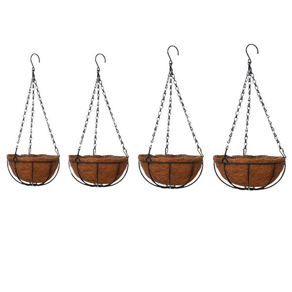 hanging coconut basket planter flower pot back black metal frame hanger planters & pots
hanging coconut basket planter flower pot back black metal frame hanger planters & pots