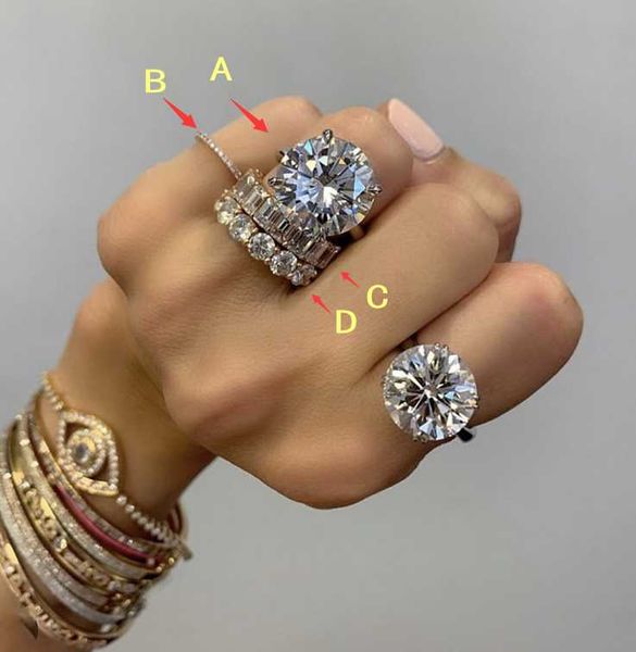cluster rings original 925 sterling silver z gemstone ring finger luxury wedding engagement band set for women 18k gold jewelry, Golden;silver
cluster rings original 925 sterling silver z gemstone ring finger luxury wedding engagement band set for women 18k gold jewelry, Golden;silver