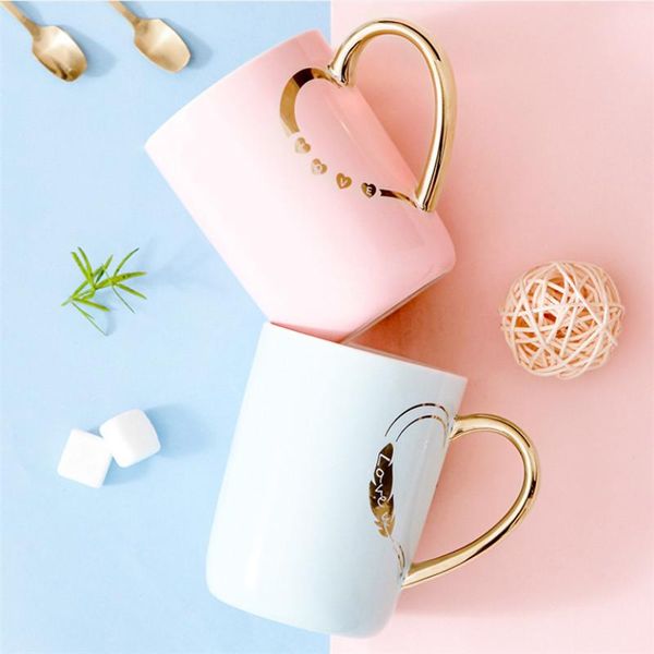 mugs nordic ceramic coffee mug with lid and spoon porcelain breakfast milk simple couple gold handle tea cup valentine's day gift
mugs nordic ceramic coffee mug with lid and spoon porcelain breakfast milk simple couple gold handle tea cup valentine's day gift
