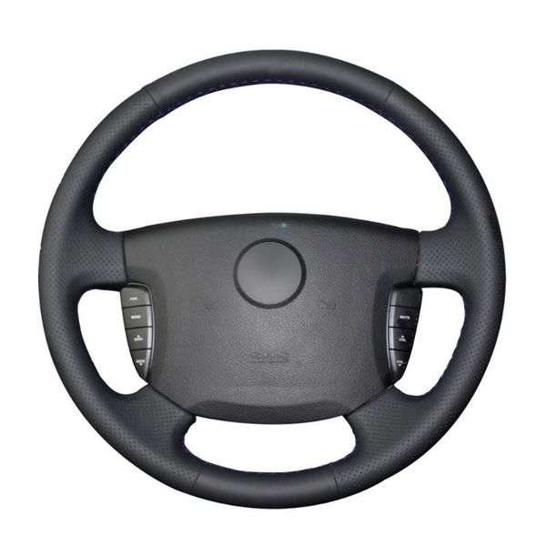 steering wheel covers hand-stitched black pu artificial leather car cover for ssangyong actyon kyron
steering wheel covers hand-stitched black pu artificial leather car cover for ssangyong actyon kyron