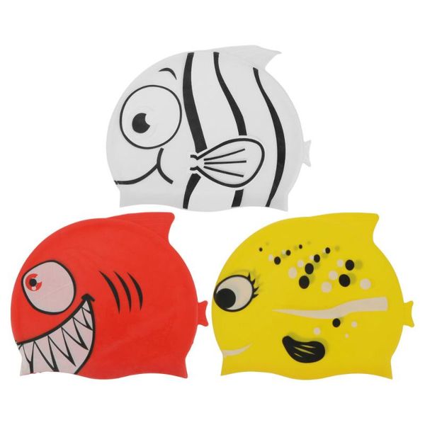 3pcs kids fish shaped silicone swimming hat children cap bathing caps
3pcs kids fish shaped silicone swimming hat children cap bathing caps